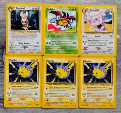 Pokemon Vintage NEO GENESIS Card Lot 1999 WOTC LP/NM - Image 2