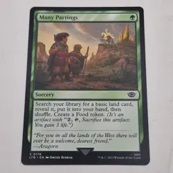 Many Partings MTG Universes Beyond: The Lord of the Rings: Tales of Middle-Earth - Image 2