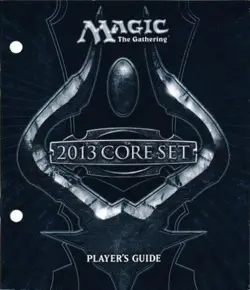 Magic the Gathering MTG Magic 2013 (M13) Player's Guide Player's Guide x1 - Image 1