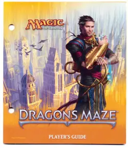 Magic the Gathering MTG Dragon's Maze Player's Guide Player's Guide x1 - Image 1