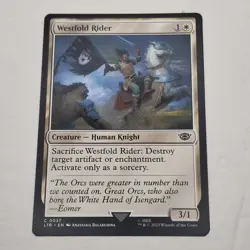 Westfold Rider MTG Universes Beyond The Lord of the Rings: Tales of Middle-Earth - Image 2