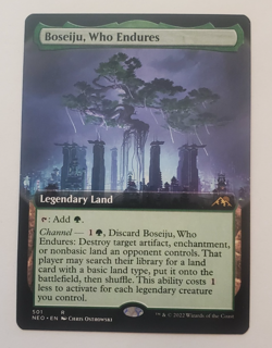 1x Boseiju, Who Endures Extended Art Kamigawa MTG Magic the Gathering NM - Image 1
