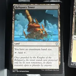Reliquary Tower - 132 - NM - Commander: Bloomburrow - MTG - Image 1