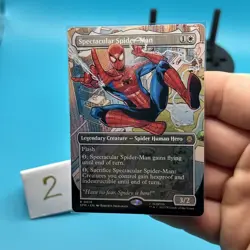 Spectacular Spider-Man Borderless - SPM 0014 - NM - MTG Magic - Image 3