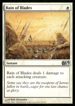 Rain of Blades M13 MTG Magic the Gathering card - Image 1