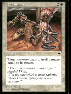 Repentance Tempest MTG Magic the Gathering card - Image 1