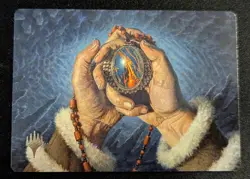 MTG - Mox Jasper 28/54 STAMPED ART SERIES CARD - Tarkir: Dragonstorm - Image 1