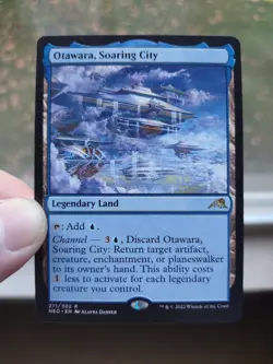 Otawara, Soaring City | Kamigawa Neon Dynasty Magic The Gathering MTG NEO - Image 1