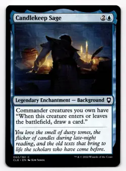 MTG Candlekeep Sage (60/361) Commander Legends Battle for Baldur's Gate - Image 1