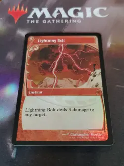 Mtg. Lightning Bolt. Foil. Future Sight. Secret Lair Drop. Nm - Image 1