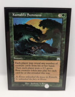 MTG Kamahl's Summons Onslaught Regular Uncommon NM - Image 1