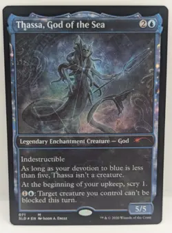 MTG Thassa, God of the Sea Secret Lair Drop Foil NM - Image 1