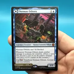 NM/M - Norman Osborn/Green Goblin M 0039 - MTG Marvel's Spider-Man - Image 3