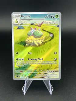 2024 POKEMON SV TEMPORAL FORCES - TEF EN #164/162 GROTLE ILLUSTRATION RARE - Image 1