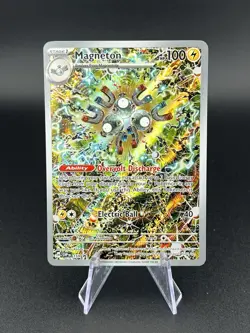 Pokemon TCG Magneton 159 Sv: Scarlet & Violet Promo Cards Holo - Image 1