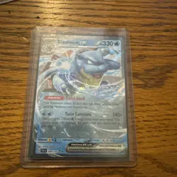 Pokemon TCG Blastoise Ex 30/142 Stellar Crown Double Rare MINT PACK FRESH - Image 1