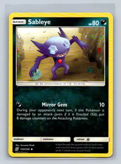 Sableye #133/236 SM: Unified Minds Uncommon - Pokemon Cards D46 - Image 1