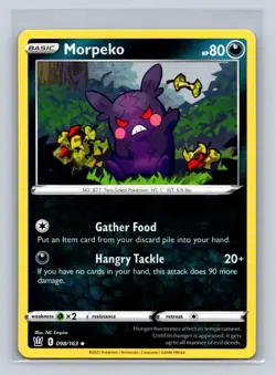 Morpeko #098/163 SWSH05: Battle Styles Uncommon - Pokemon Cards D46 - Image 1