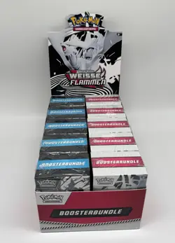 Pokemon Weisse Flammen Schwarze Blitze Booster Bundle 10 BB Display DE NEU OVP - Image 1
