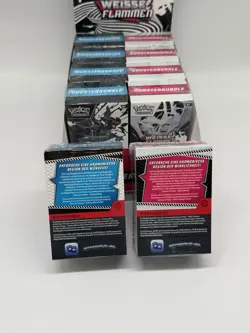 Pokemon Weisse Flammen Schwarze Blitze Booster Bundle 10 BB Display DE NEU OVP - Image 3