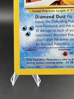 1995 Pokemon Articuno 22/53 Wotc Promo Regular - Image 3