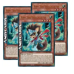 WONKO, NOBLE KNIGHT OF THE FOREST 3x • Ultra R • BLMM EN035 • 1Ed • Yugioh! - Image 1