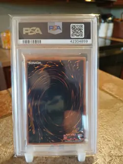 Yugioh Invader of The Throne PSA 9 Magic Ruler 1st Edition MRL-026 (Case Scuffs) - Image 2