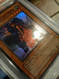Yugioh Invader of The Throne PSA 9 Magic Ruler 1st Edition MRL-026 (Case Scuffs) - Image 5