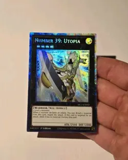 Yugioh Number 39: Utopia KICO-EN042 Collector Rare 1st Ed NM - Image 3