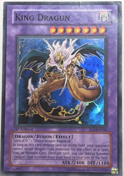 King Dragun - FET-EN036 - Super Rare - 1st Edition - YuGiOh TCG Card - Image 1