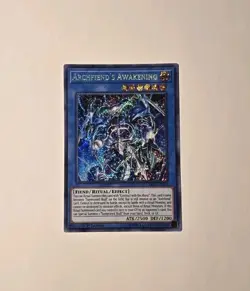 Yugioh Archfiend's Awakening FIGA-EN031 1st Edition Secret Rare NM - Image 1