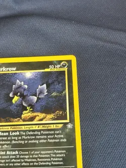 Pokemon TCG Murkrow 24/111 Neo Genesis Unlimited lp - Image 2