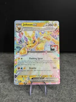 Jolteon ex #030/131 - Play! Pokemon Prize Pack Series 7 Prismatic Evolutions -NM - Image 1