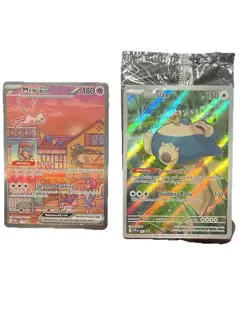 Pokemon Tcg 151 Promo Lot Mew Ex Svp 053 & Snorlax SVP 051 - Image 1