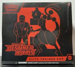 Brand New Pokemon Destined Rivals ETB Elite Trainer Box Sealed - Image 1