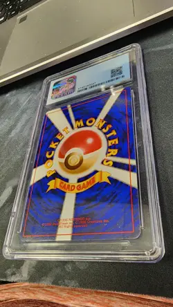 Pokemon 1996 Japanese Base Set Blastoise Holo Original Base Set CGC 8.5 NM/Mint+ - Image 4