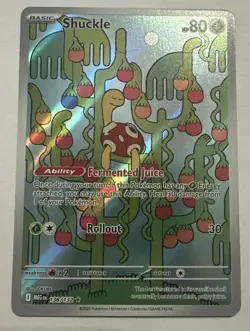 Shuckle 136/132 - Mega Evolution Pokemon Illustration Rare Holo NM - Image 1