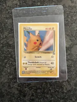Pokemon TCG - Pikachu #26 - Black Star Promo (2001) Pokemon Snap Lightly Played - Image 1
