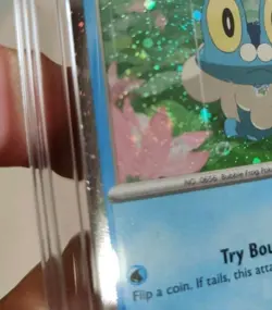 Froakie Cosmos Holo Foil 056/197 2023 Pokemon Shrouded Fable ACE 10 Holo Swirl🍥 - Image 3