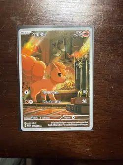Vulpix Illustration Rare Pokemon Mega Evolution 138/132 Near Mint - Image 1