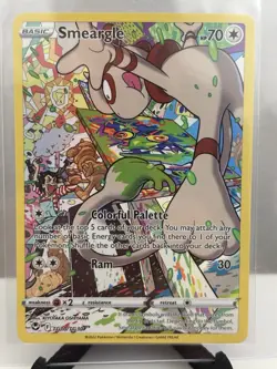 2022 Pokemon Sword & Shield Silver Tempest Smeargle Trainer Gallery #TG10/TG30 - Image 1