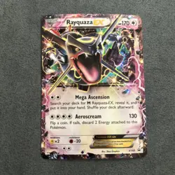 Pokemon 2015/2016 TCG - Rayquaza EX XY69 &XY141 - Black Star Promos - XY Promo - Image 3