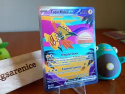 Tapu Koko EX 247/182 Paradox Rift Near Mint holo Pokemon TCG - Image 1