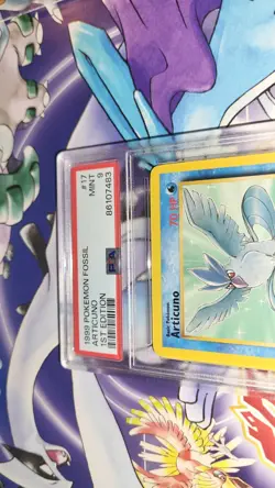 Pokemon 1st Edition Articuno Fossil Set 17/62 PSA 9 - Image 2