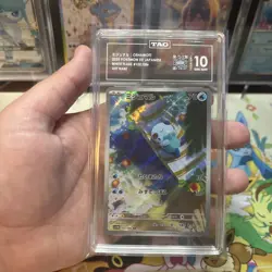 Pokemon Oshawott White Flare Art Rare Japanese 102/086 TAG 10 Gem Mint - Image 1