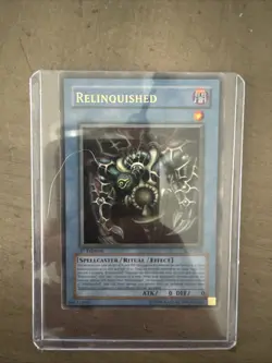 Yu-Gi-Oh! TCG Relinquished SDP-001 Ultra Rare 1st Edition Near Mint - Image 1