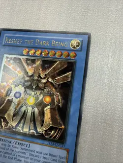 Yu-Gi-Oh! “RESHEF THE DARK BEING” Ultimate Rare 1st Ed TLM-EN033 - Image 4