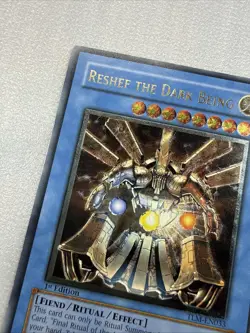 Yu-Gi-Oh! “RESHEF THE DARK BEING” Ultimate Rare 1st Ed TLM-EN033 - Image 5