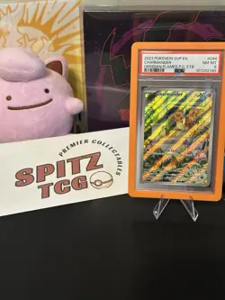 Charmander 044 Pokemon Center Exclusive Promo Card PSA 8 NM-MT - Image 1