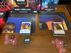 Star Wars Unlimited Spark of Rebellion Card Game 2-Player Starter 100% COMPLETE - Image 2
